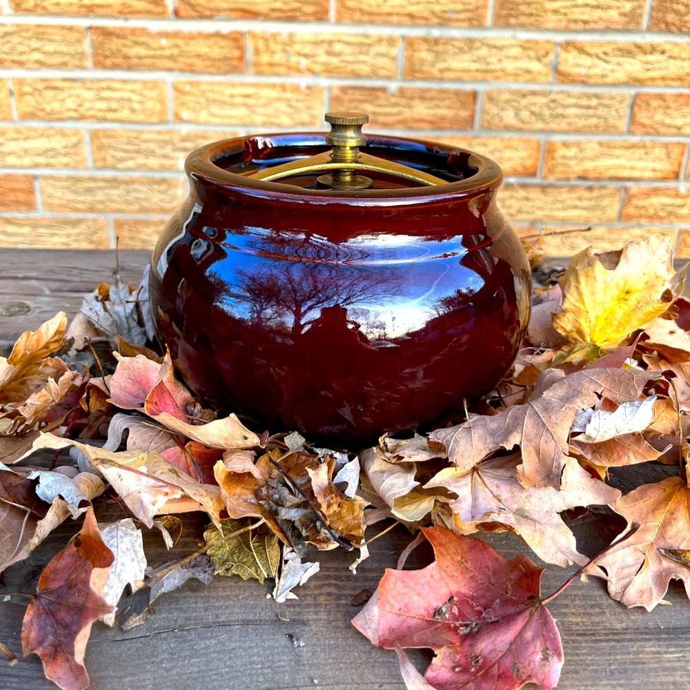 Vintage Comoy Tobacco Humidor Jar